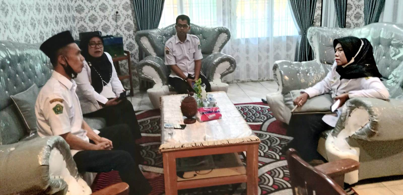 Ka.MAN 2 Langkat Minta WKM Lakukan Persiapan PTM 100%